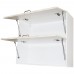 Corp superior 60 cu 2 usi orizontale Zebra MDF sonoma mustata